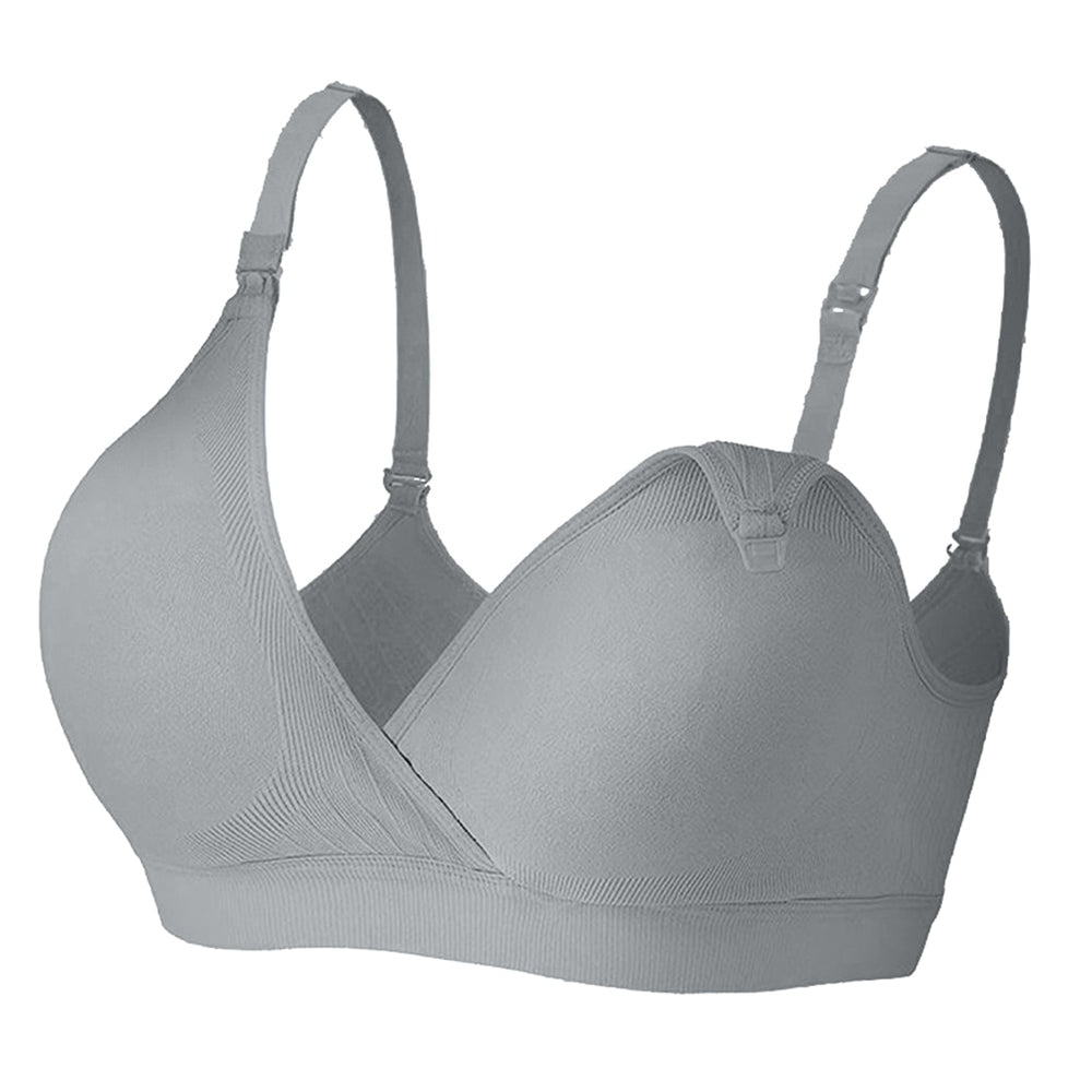 Ava | Set of 4 Breathable Seamless Clip-Down Bras for Breastfeeding