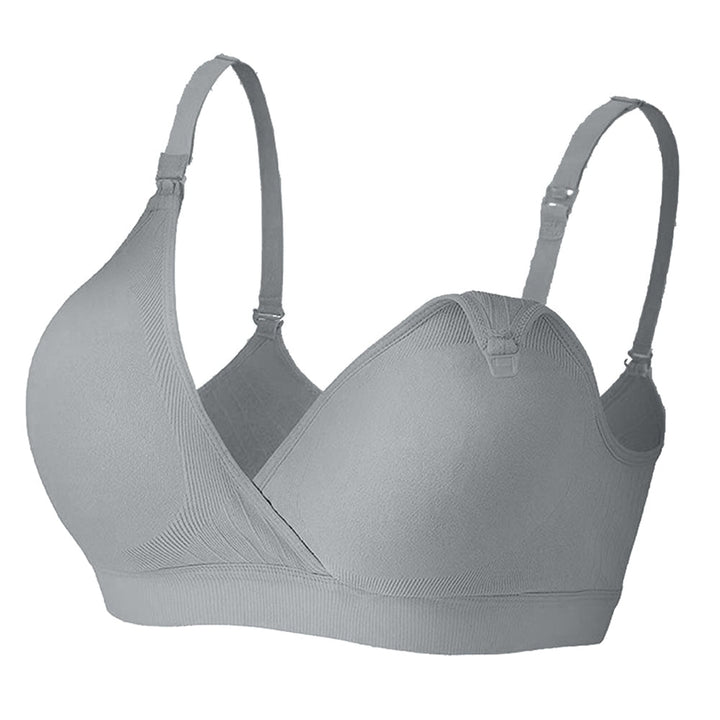 Ava | Set of 4 Breathable Seamless Clip-Down Bras for Breastfeeding
