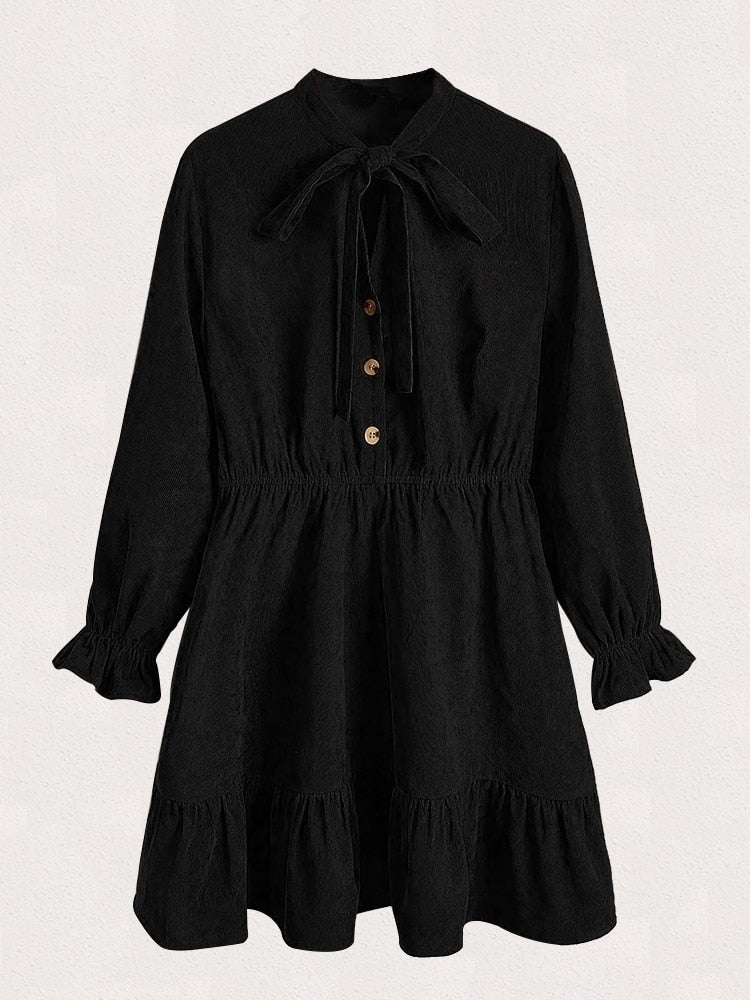 Meliora | Vintage Button-Up Midi Dress