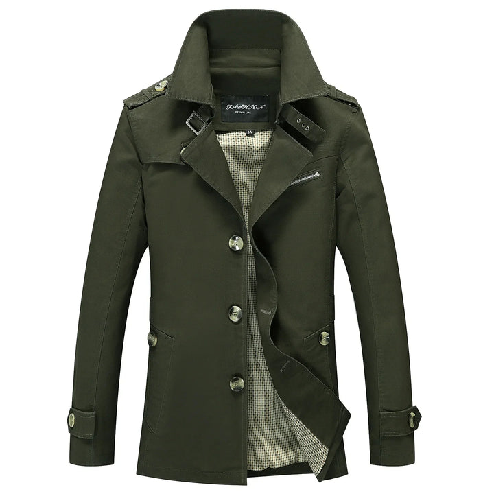 Men’s Long Trench Coat