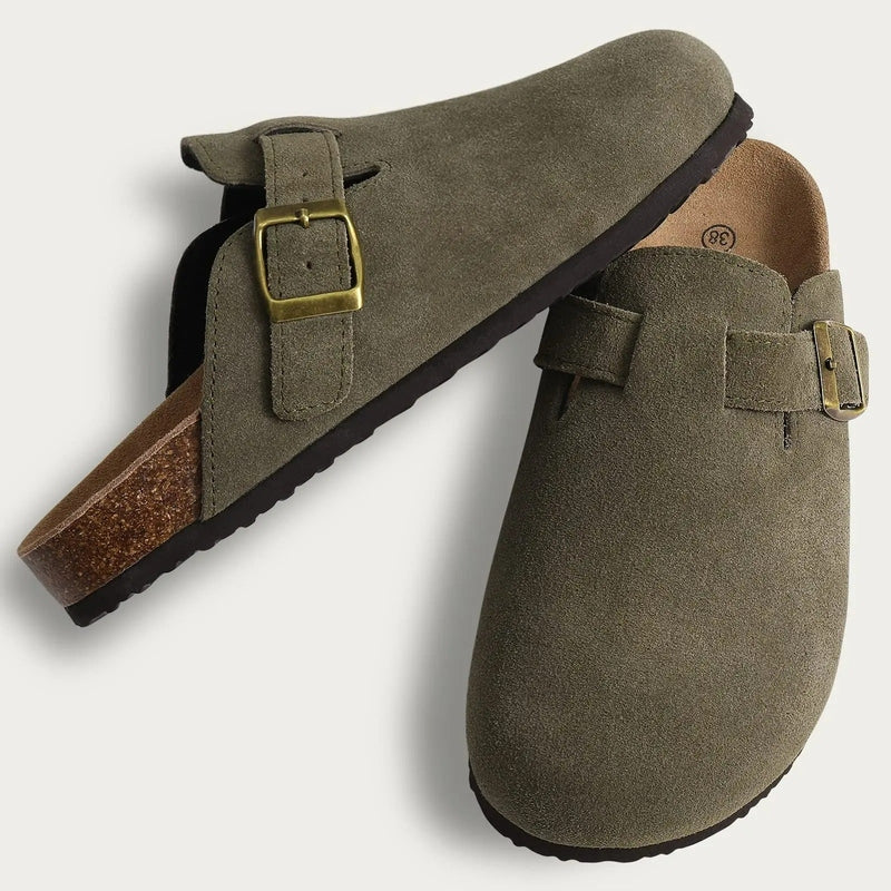 Comfortable Suede-look Clogs | Indoor/Outdoor Wear