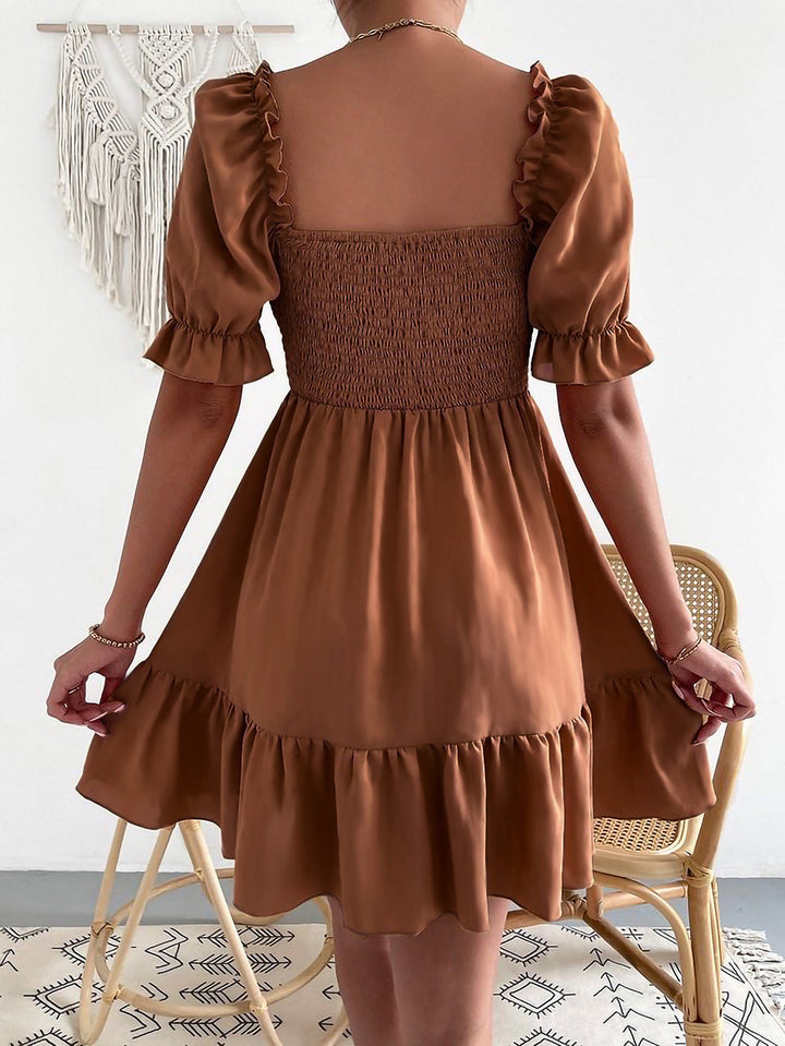 Caelan | Women’s Puff Sleeve Summer Dress