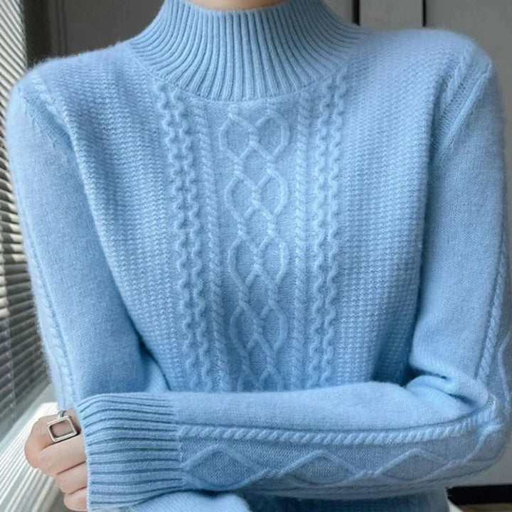 Women’s Cashmere-like Turtleneck Sweater