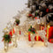 Elegant Iron Reindeer Statue | Christmas Decor