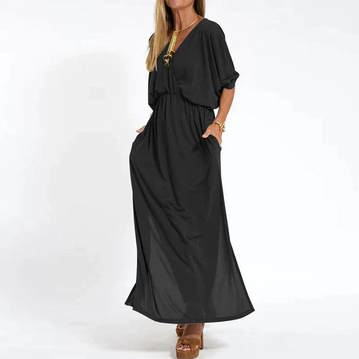 Sienna | Elegant High-Waist Dress Design with Side Slit