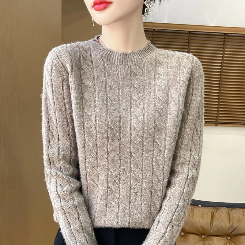 Women’s Semi-Turtleneck Sweater