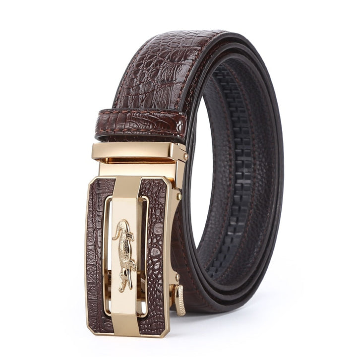 Orlan | Premium Men’s Exotic Belt with Brass Buckle