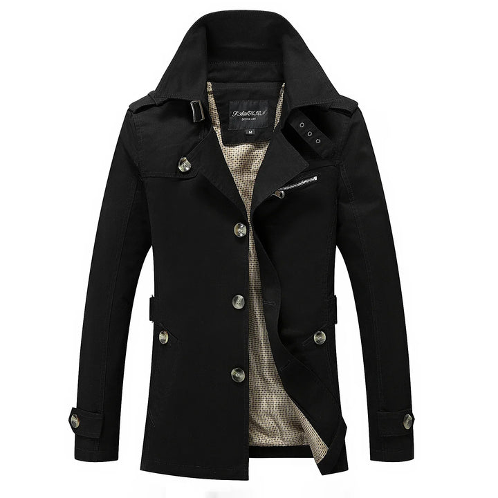 Men’s Long Trench Coat