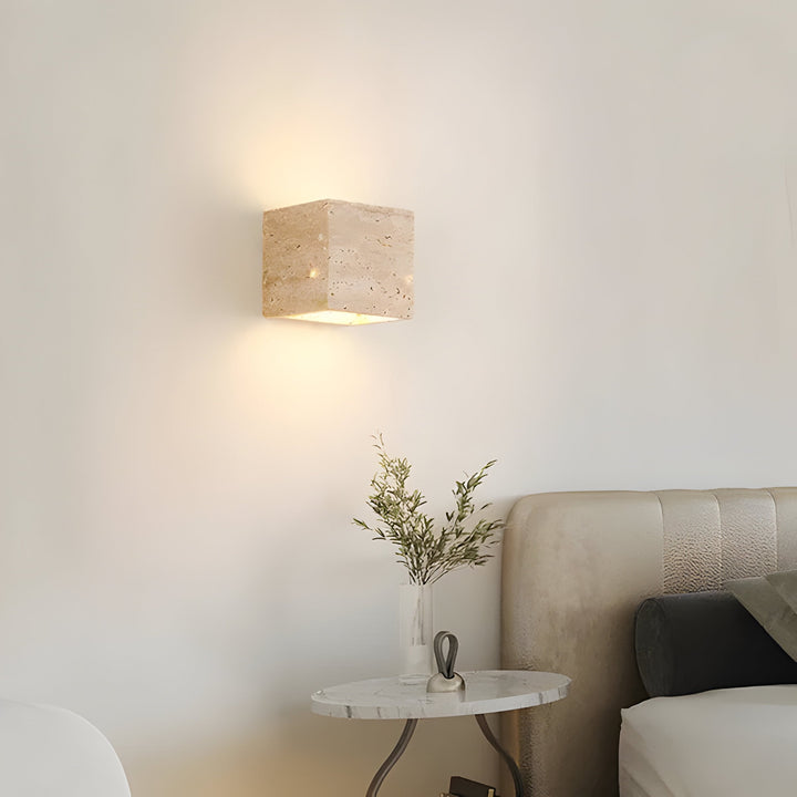 Körma | Natural Stone Sconce for Scandinavian Modern Interiors