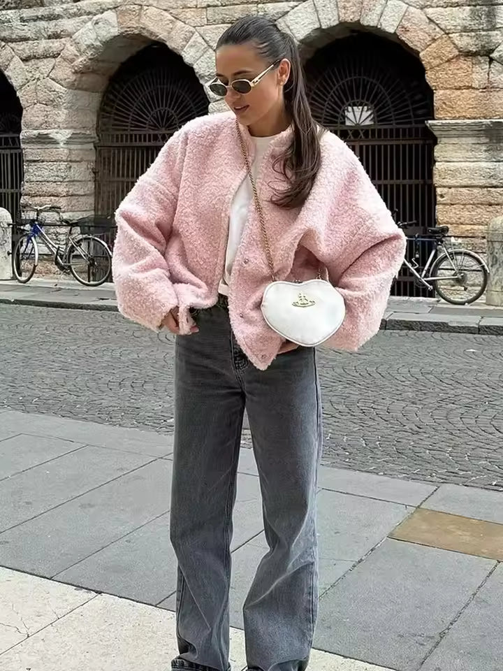 Women’s Cropped Bouclé Jacket