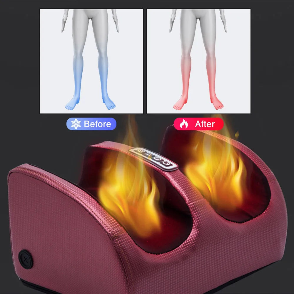 Foot Massager with Heat Function for Ultimate Relaxation