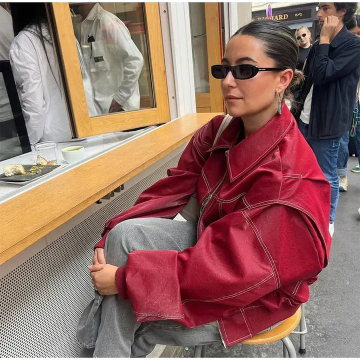 Women’s Oversized Bomber Jacket