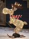 Acrylic Light-Up Reindeer Lawn Ornament | Outdoor LED Christmas Decoration