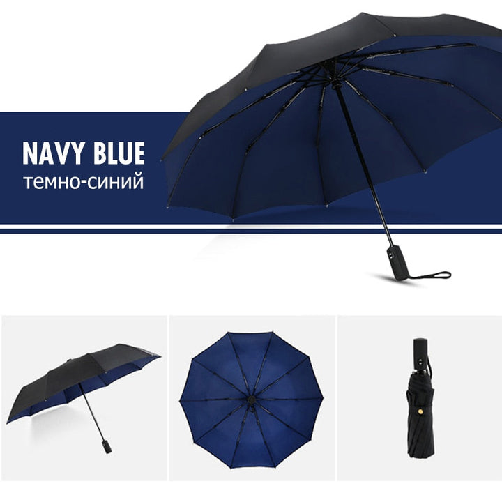 Compact Storm-Proof Umbrella | Durable & Wind-Resistant