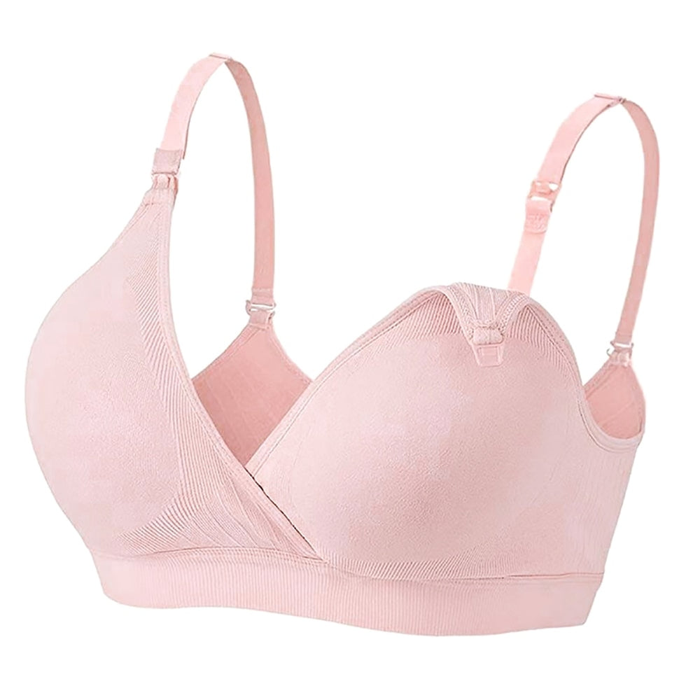 Ava | Set of 4 Breathable Seamless Clip-Down Bras for Breastfeeding