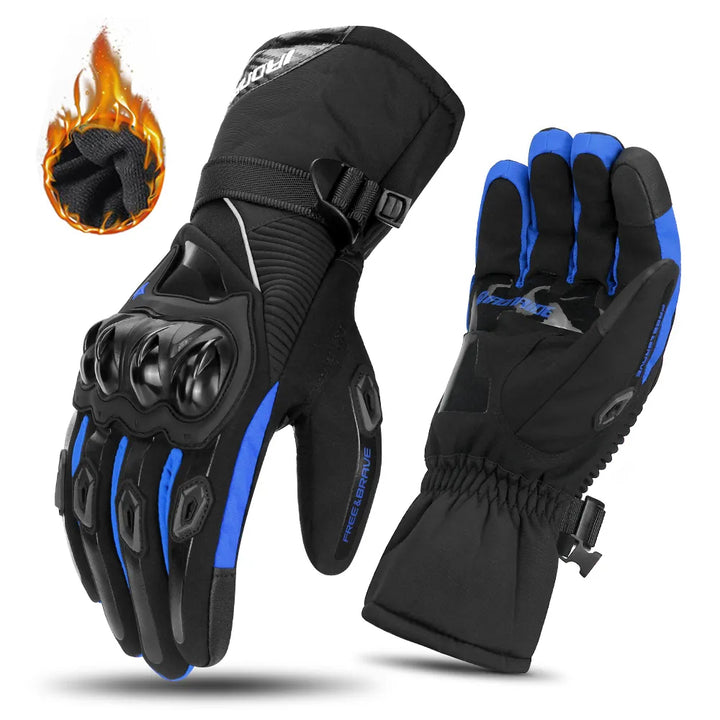 Thermal Insulated Motorcycle Gloves | Warm for Winter Riding