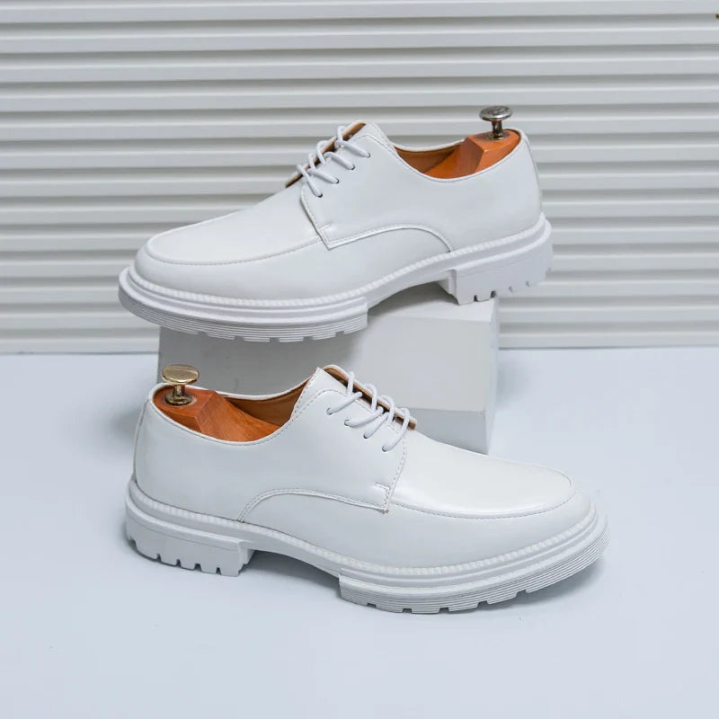 Men’s Classic Lace-Up Oxford Dress Shoes