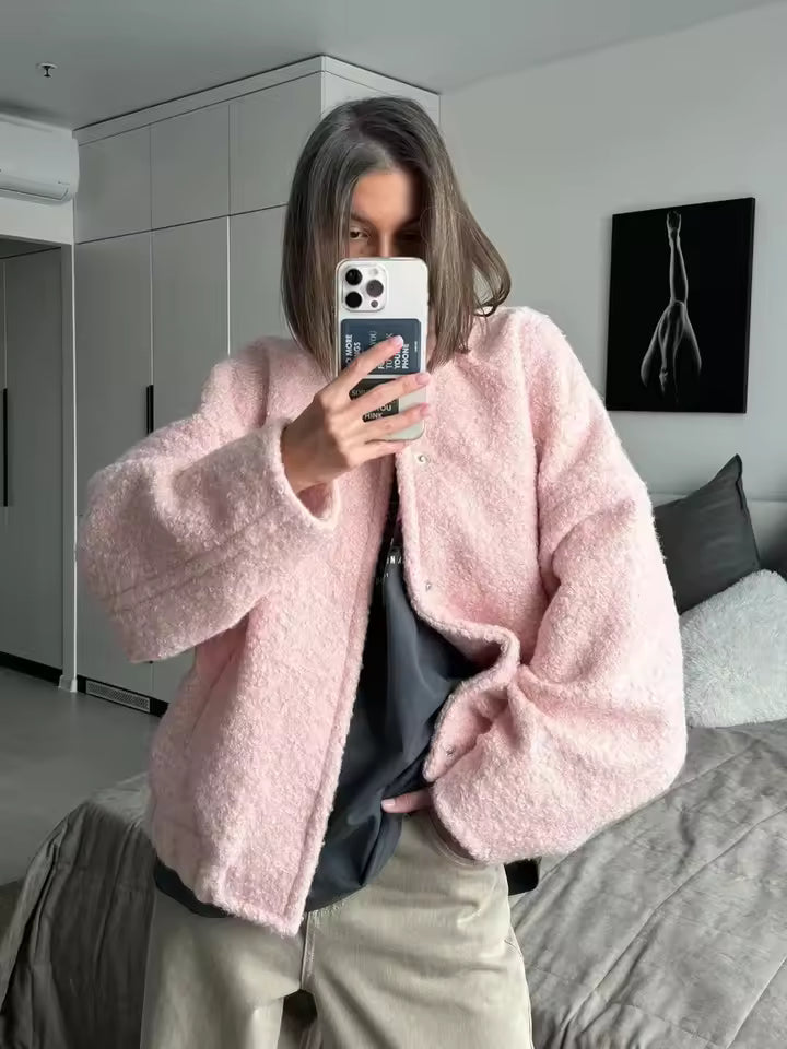 Women’s Cropped Bouclé Jacket