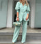Maplea | Stylish Top and Pants Combo - Elegant 2-Piece Set