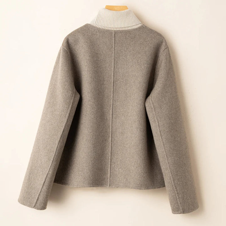 Women’s Cropped Wool-Blend Jacket | Warm & Stylish
