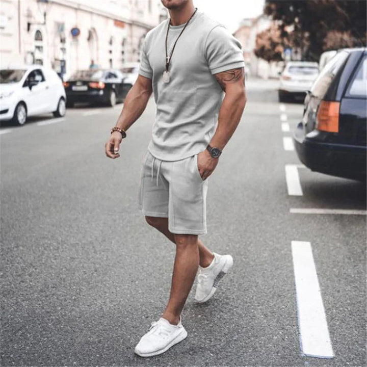 Alsten | Lightweight Short Sleeve Shirt & Matching Shorts For Men