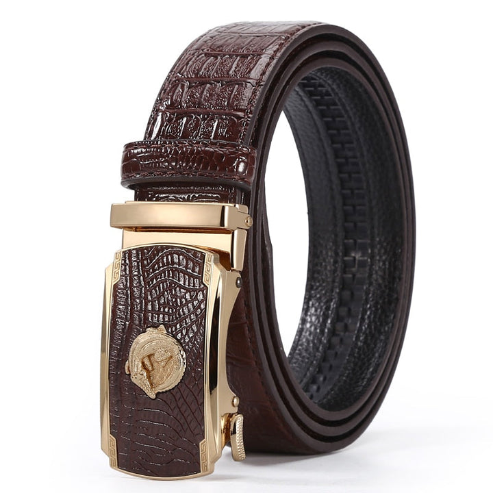 Orlan | Premium Men’s Exotic Belt with Brass Buckle