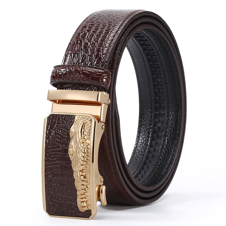 Orlan | Premium Men’s Exotic Belt with Brass Buckle