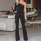 Illyria | Women’s Evening One-Shoulder Jumpsuit