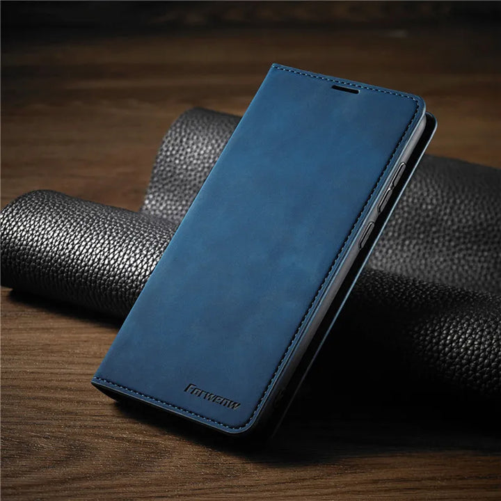 Magnetic Leather Device Case | Stylish & Secure Protection