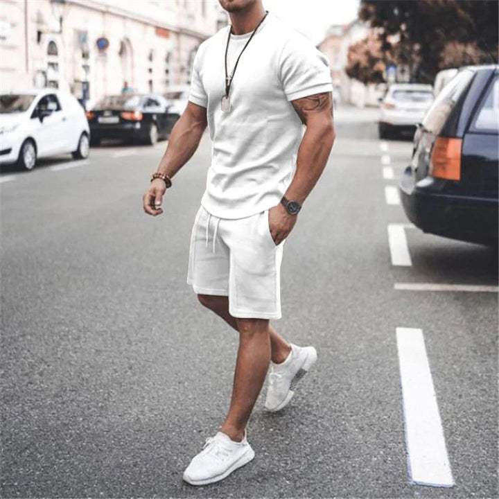 Alsten | Lightweight Short Sleeve Shirt & Matching Shorts For Men