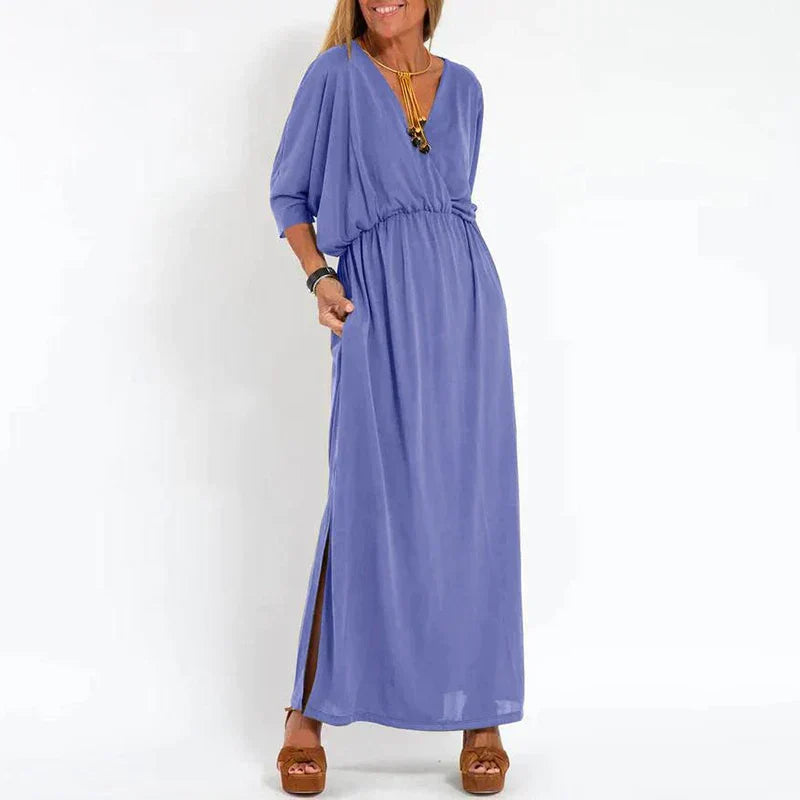 Sienna | Elegant High-Waist Dress Design with Side Slit