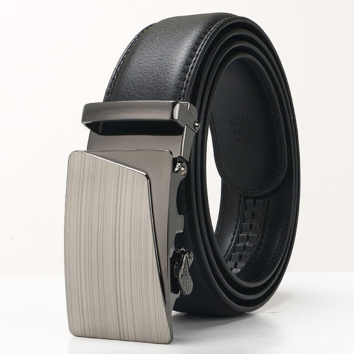 Henrikas | Classic Men's Leather Belt with Matte Buckle