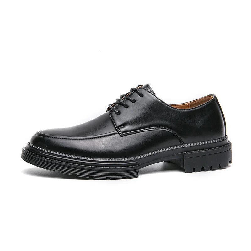 Men’s Classic Lace-Up Oxford Dress Shoes