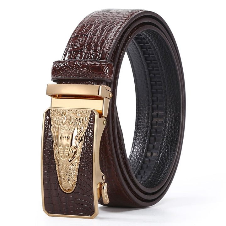 Orlan | Premium Men’s Exotic Belt with Brass Buckle