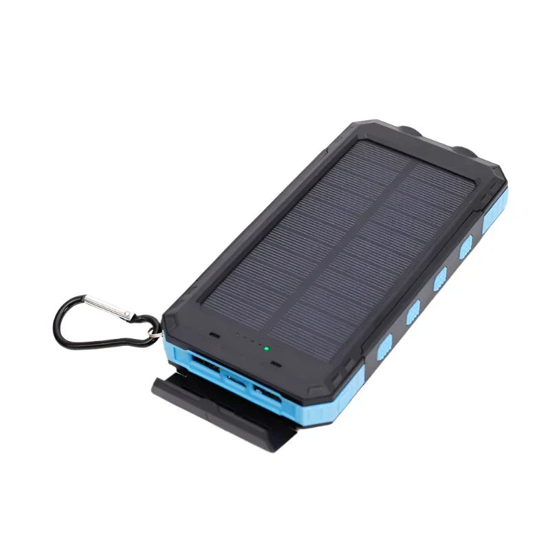 Dean | Pro Solar-Powered Power Bank with Built-in Flashlight