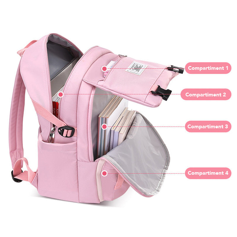 Organized Multi-Pocket School Backpack | Durable & Organized