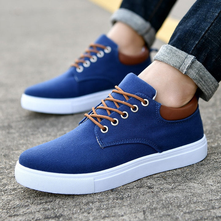 Men’s Canvas Sneakers | Business Casual Style
