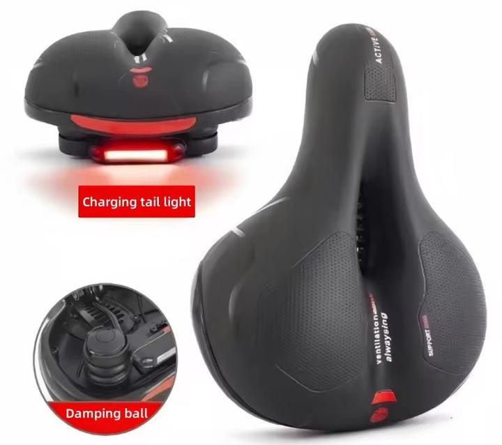 Comfortable Bike Saddle | Ultra Soft, Waterproof & Pain-Free Ride