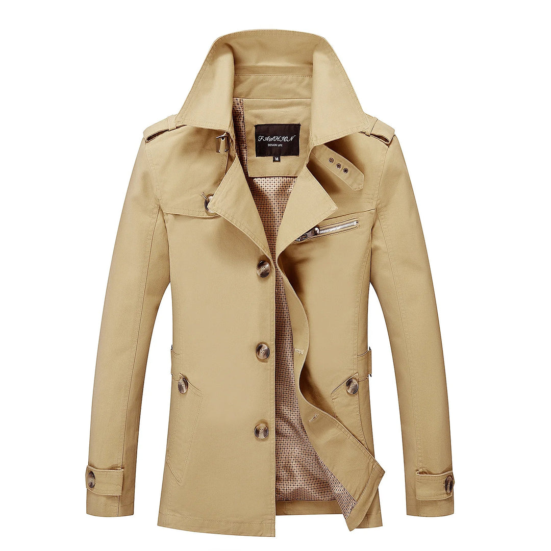 Men’s Long Trench Coat
