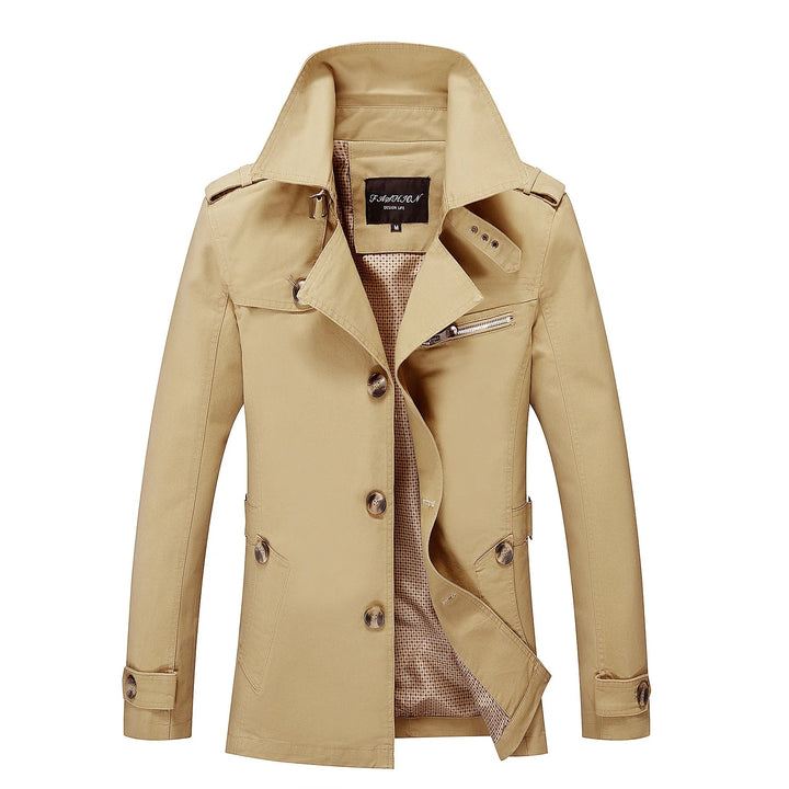 Men’s Long Trench Coat