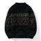 Borison | Men's Striped Knit Sweater