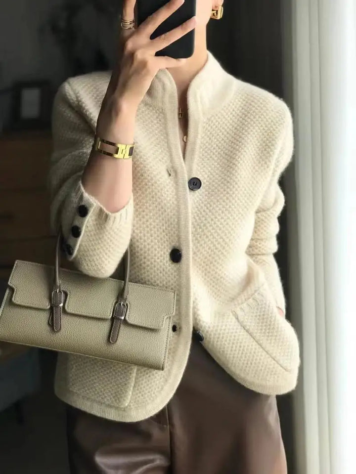 Talyra | Women’s Pure Cashmere Wool Jacket