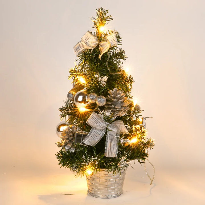 LED Mini Christmas Tree for Home & Office | 40 cm