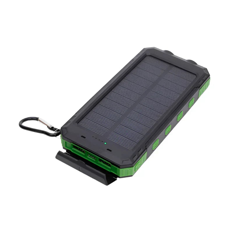 Dean | Pro Solar-Powered Power Bank with Built-in Flashlight