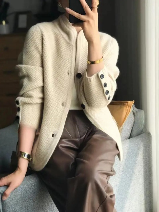 Talyra | Women’s Pure Cashmere Wool Jacket