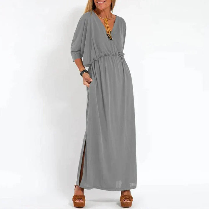 Sienna | Elegant High-Waist Dress Design with Side Slit