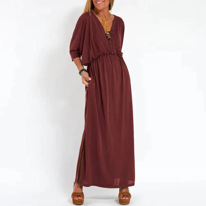 Sienna | Elegant High-Waist Dress Design with Side Slit