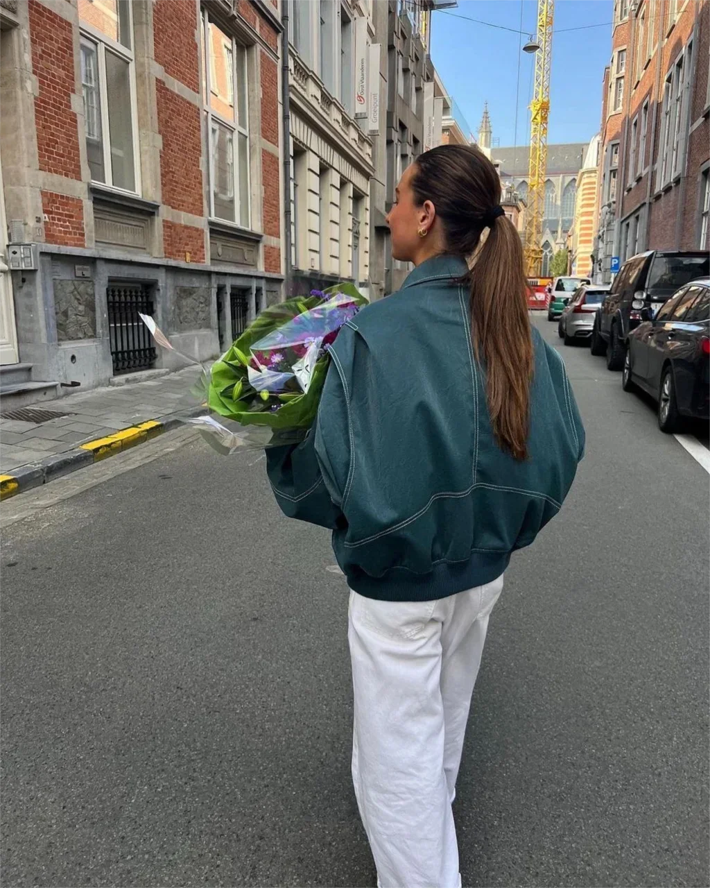 Women’s Oversized Bomber Jacket
