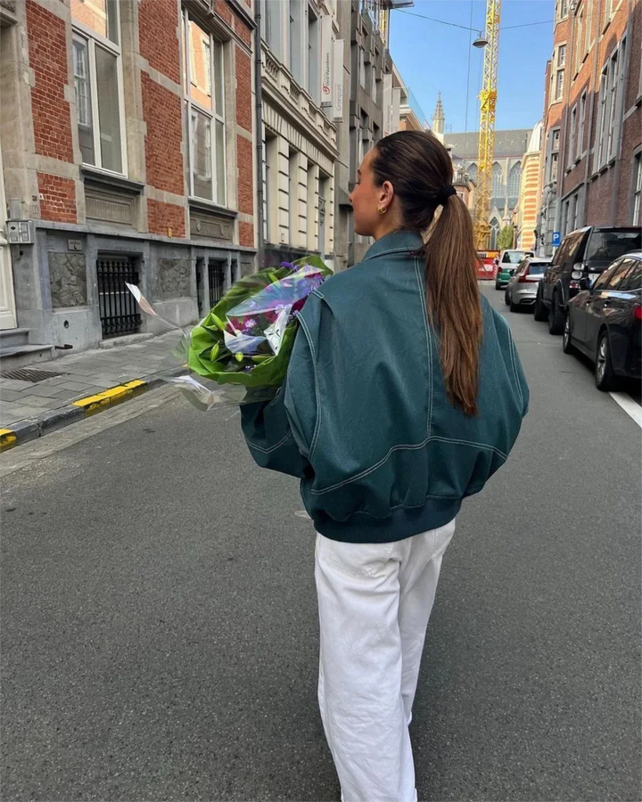 Women’s Oversized Bomber Jacket