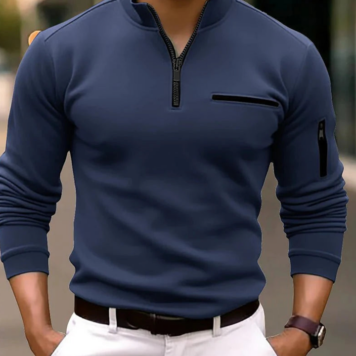 Finian | Men's Quarter-Zip Pullover